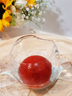 氷の器に冷やしトマト-レシピのメイン写真