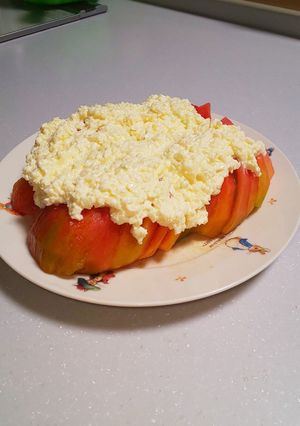 トマトのマヨたまのせ-レシピのメイン写真