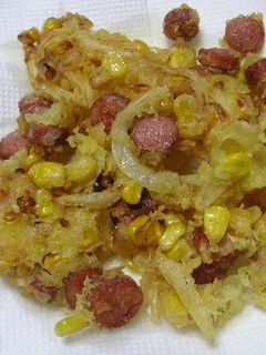 おかず☆おつまみに・・ウィンナー天ぷら-レシピのメイン写真
