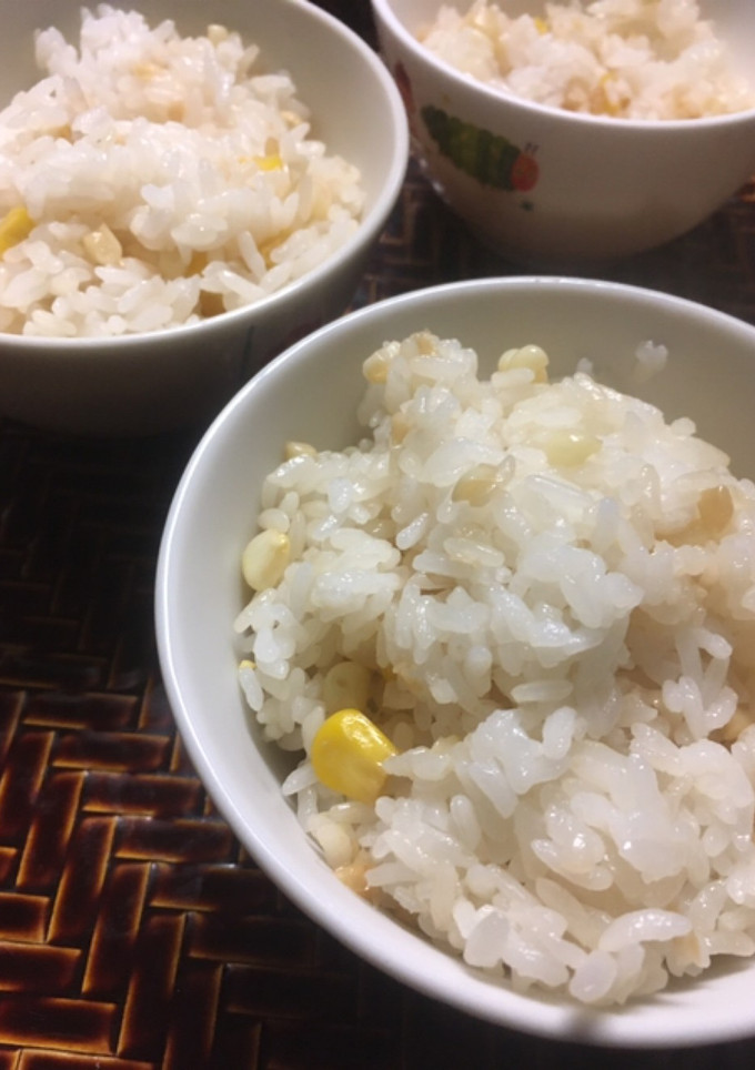 旬をまるごと　とうもろこしご飯-レシピのメイン写真