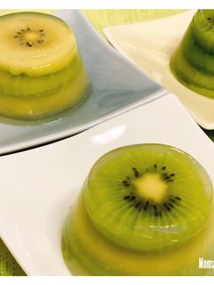 キウイのミルフィーユ寒天-レシピのメイン写真