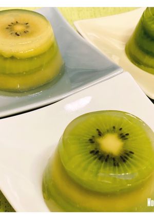 キウイのミルフィーユ寒天-レシピのメイン写真