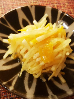 柚子皮と大根のアチャール。(o^^o)♪-レシピのメイン写真