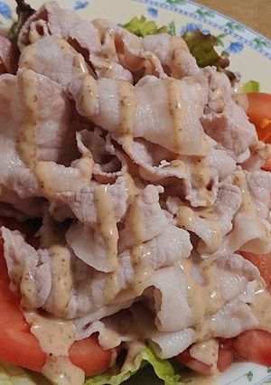 簡単にすぐできる！美味しい豚しゃぶ-レシピのメイン写真
