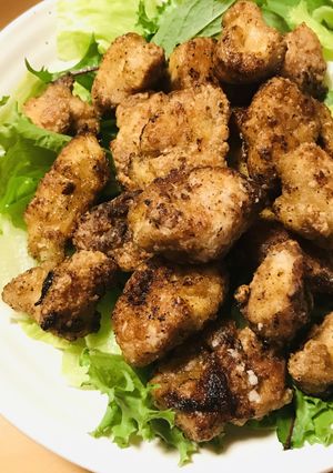 フライパン揚げ焼きで作る鶏むね肉の唐揚げ-レシピのメイン写真