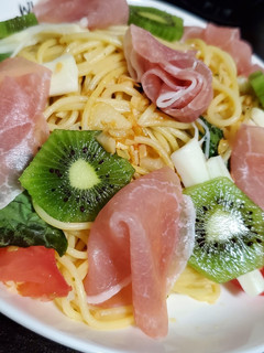 さっぱりキウイパスタ-レシピのメイン写真
