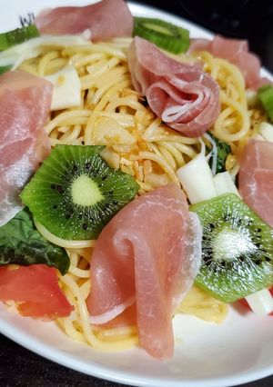 さっぱりキウイパスタ-レシピのメイン写真
