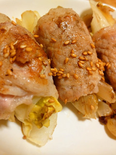 豚肉のレタス巻き-レシピのメイン写真