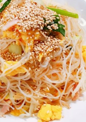 卵入り焼きビーフン-レシピのメイン写真