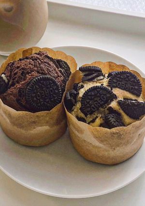 バナナと豆腐の低カロリーマフィン-レシピのメイン写真