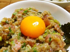 ゴマ油香る!! ユッケ風☆ねぎとろ丼-レシピのメイン写真