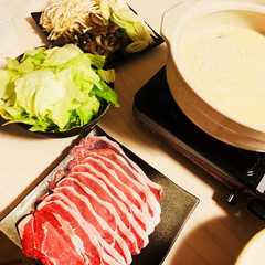 รูปของ 簡単にできる豆乳鍋のだし！