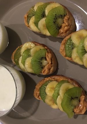 キウイの朝食セット-レシピのメイン写真