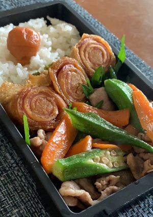 揚げとベーコン巻き　2020/06/29-レシピのメイン写真
