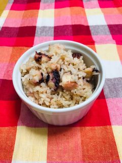 うちのタコ飯-レシピのメイン写真