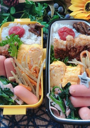 高校1年女子お弁当♡2020.06.29-レシピのメイン写真