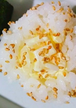 たくあんマヨネーズのおにぎり♪-レシピのメイン写真