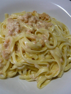 鮭クリーム&チーズパスタ-レシピのメイン写真