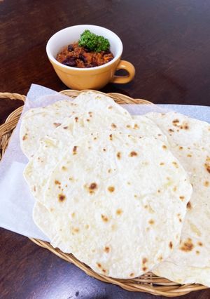 チリコンカンと食べる♡トルティーヤ-レシピのメイン写真