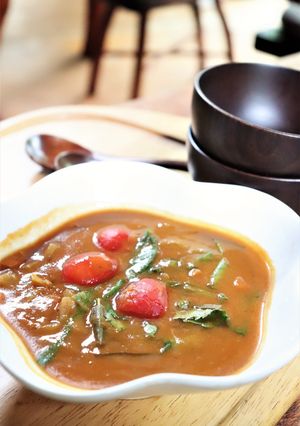 食欲増進!トマトと残り野菜カレー-レシピのメイン写真