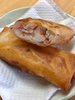 【お弁当おかず】えびカニ春巻き-レシピのメイン写真