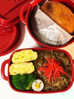 のっけ弁当(牛丼)-レシピのメイン写真