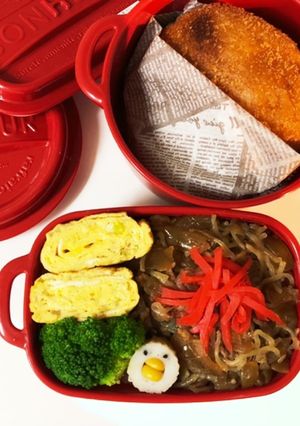 のっけ弁当(牛丼)-レシピのメイン写真