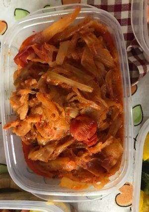 あまり辛くないトマト入り豚キム-レシピのメイン写真