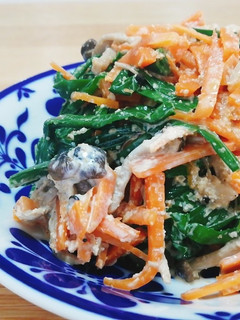 超簡単!ニラ&にんじんのマヨ醤油サラダ-レシピのメイン写真