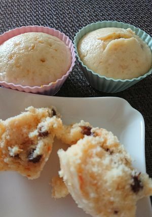 米粉の人参とレーズンの豆乳蒸しパン-レシピのメイン写真