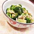 ブロッコリーのにんにくツナソテー