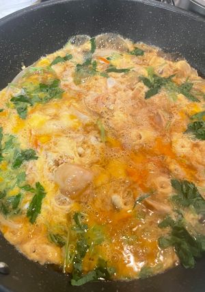 懐かしい味・親子丼-レシピのメイン写真