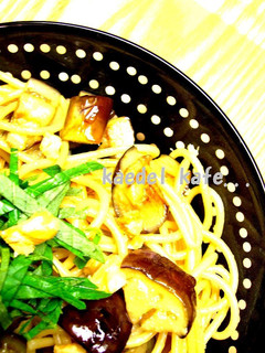 ◆ ナス & くるみ パスタ ◆-レシピのメイン写真