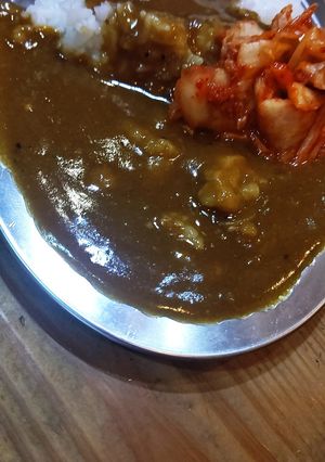 トロトロホルモンカレー キウイいり-レシピのメイン写真