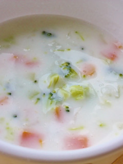 【離乳食 後期】野菜ミルクスープ-レシピのメイン写真