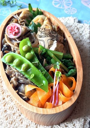 しそ餃子、香草ささみ弁当 詰め方-レシピのメイン写真