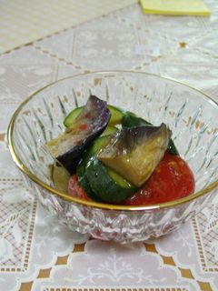 茄子とトマトのマリネ-レシピのメイン写真