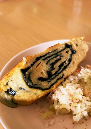 出汁巻き卵焼き海苔-レシピのメイン写真