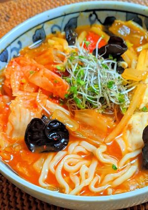 市販の醤油ラーメンで酸辣湯麺-レシピのメイン写真