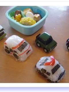 キャラ弁 「チョロQおにぎり♪」-レシピのメイン写真