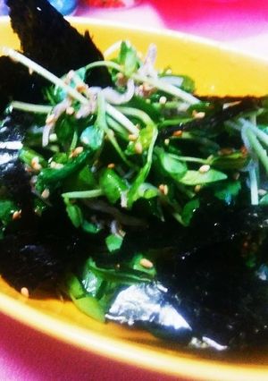 5分で簡単♪やみつき豆苗♡♡-レシピのメイン写真