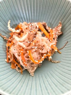 簡単 糖質オフ しらたきとたらこの炒め物-レシピのメイン写真