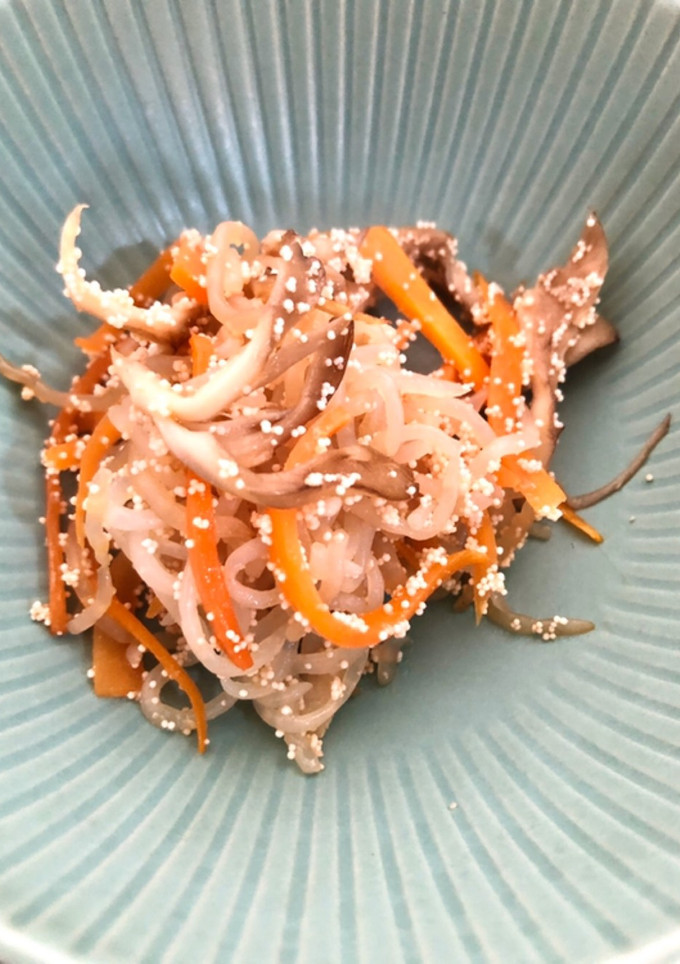 簡単 糖質オフ しらたきとたらこの炒め物-レシピのメイン写真