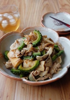 ボリューム満点♪ゴーヤと豚肉の味噌炒め-レシピのメイン写真