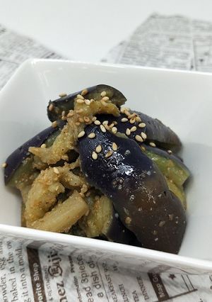 レンジで簡単♪なすの和えもの-レシピのメイン写真