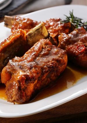 スペアリブのオレンジ煮-レシピのメイン写真