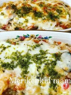 豊かな美味しさ♪焼きチーズトマトリゾット-レシピのメイン写真