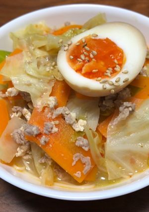 【アレンジ】ピリ辛味噌そうめん-レシピのメイン写真