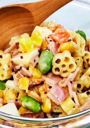 カフェ風？　マカロニサラダ-レシピのメイン写真
