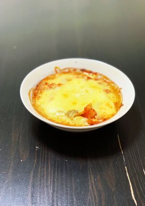 ☆簡単☆豆腐のキムチチーズ焼き-レシピのメイン写真